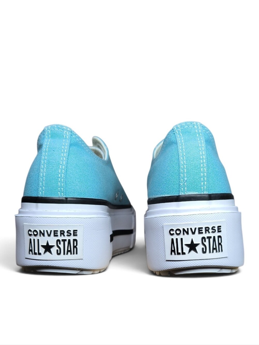 🥳 CONVERSE Chuck Taylor All Star Stack Low Top Platform Sneakers Womens 10.5 - Picture 8 of 12